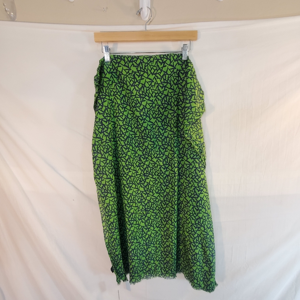 Lot of 3 COS, Standard Form & Do Everything Scarfs Silk, Cotton 34"X25" New - Picture 3 of 8